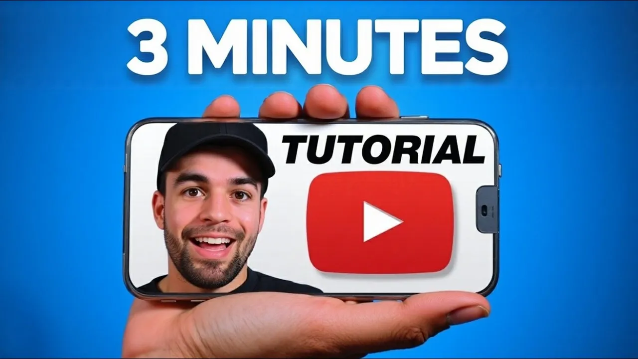 How To Make A YouTube Thumbnail in 3 Minutes